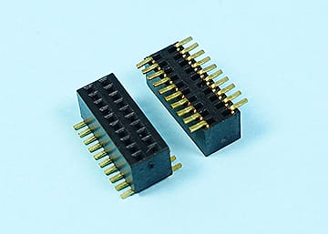 0.80*1.20mm Female Header H:3.12 W:3.18 SMT Type Dual Row  
