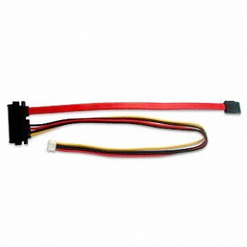 ATA/SATA Cable - SATA and Power Cable with Four-pin Feature and Pitch 2.0 Housing - Send-Victory Corp.