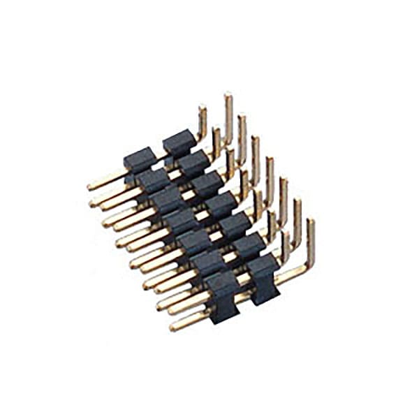 E35 - Pin Header Single & Dual Row Dual Body Right Angle DIP TYPE - Unicorn Electronics Components Co., Ltd.